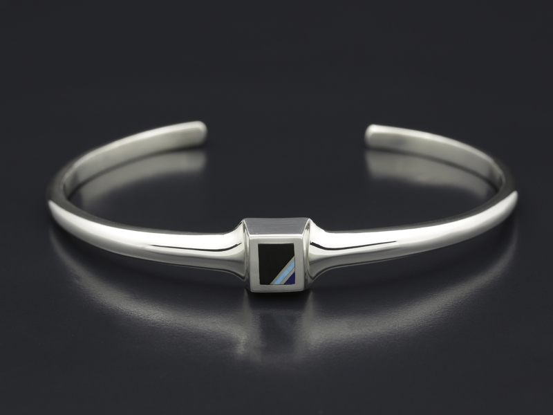 Square Stone Bangle / Inlay Square Stone Bangle / Inlay